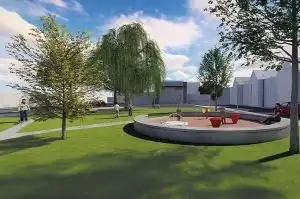 Plaza de las Cooperativas: un lugar remodelado para el esparcimiento