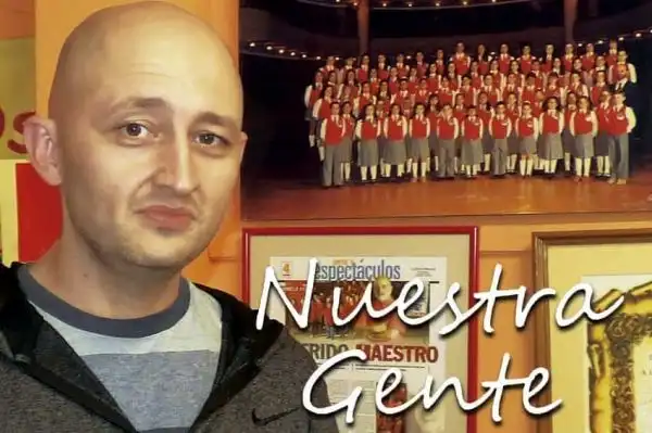 Germán Falcioni, nuevo director del Coro de Niños de La Coope