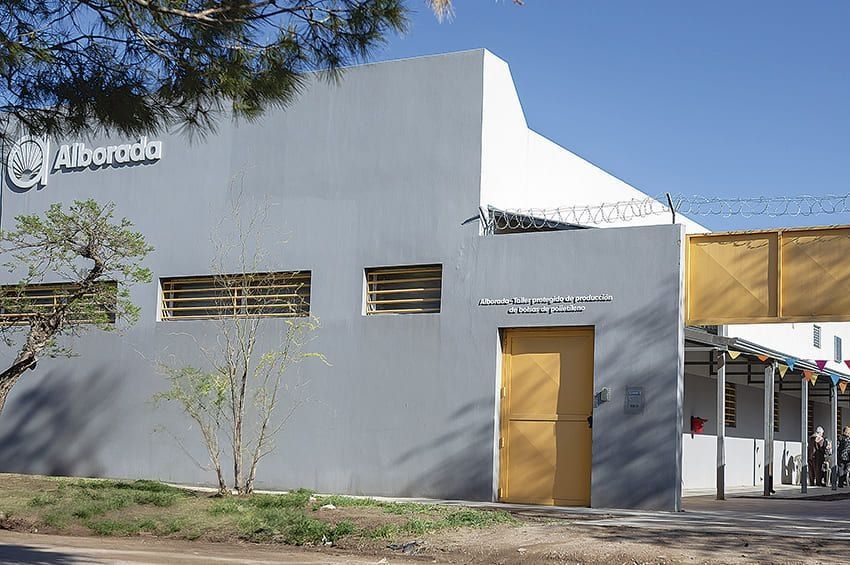 Quedó inaugurado el flamante Taller Protegido de la Asociación Alborada