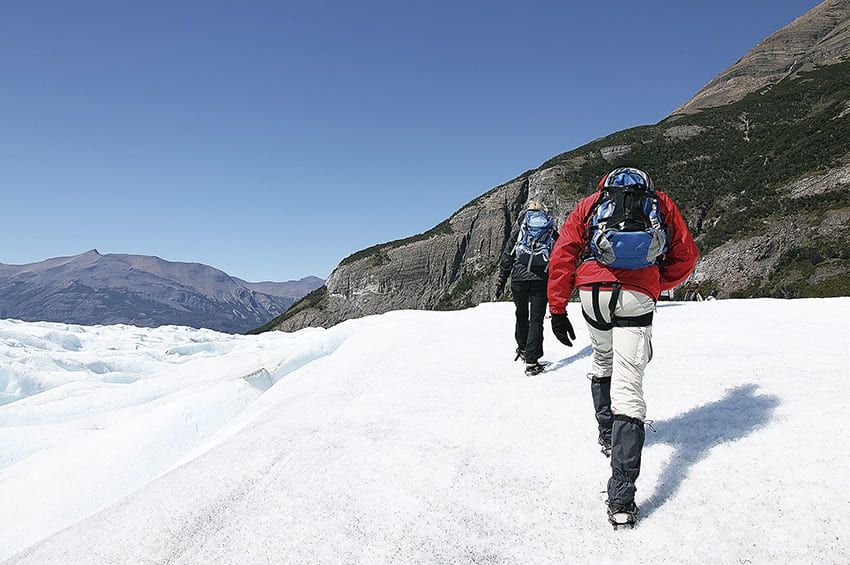 El encanto de caminar sobre el Glaciar Perito Moreno